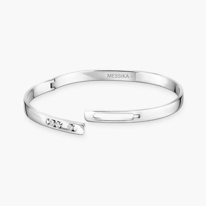 [Super Jewellery]Move Noa Diamond Bangle Bracelet