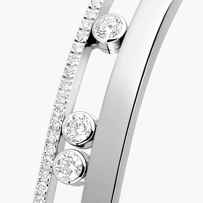 [Super Jewellery]Move Romane Diamond Bangle Bracelet