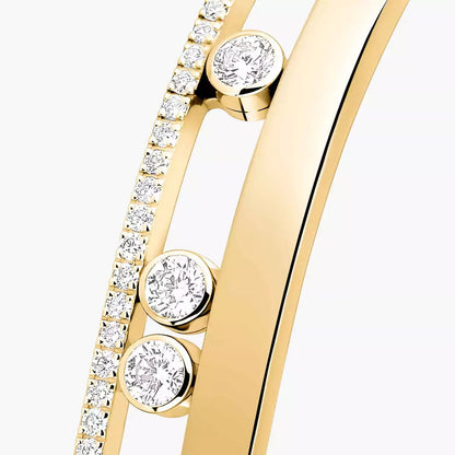 [Super Jewellery]Move Romane Diamond Bangle Bracelet