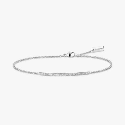 [Super Jewellery]Diamond Thin Bangle 0.15ct My Twin Toi & Moi