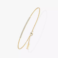 [Super Jewellery]Diamond Thin Bangle 0.15ct My Twin Toi & Moi