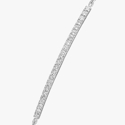[Super Jewellery]Diamond Thin Bangle 0.15ct My Twin Toi & Moi