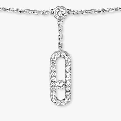[Super Jewellery] Move Uno pavé ankle bracelet