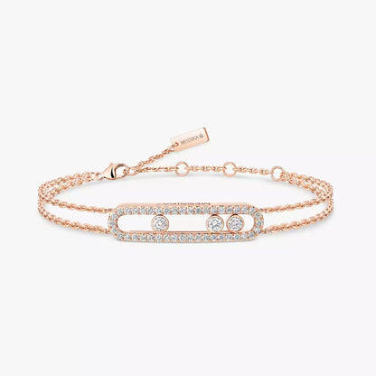 [Super Jewellery] Move Classique pavé bracelet