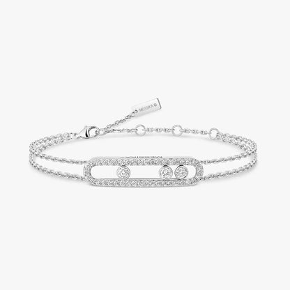 [Super Jewellery] Move Classique pavé bracelet