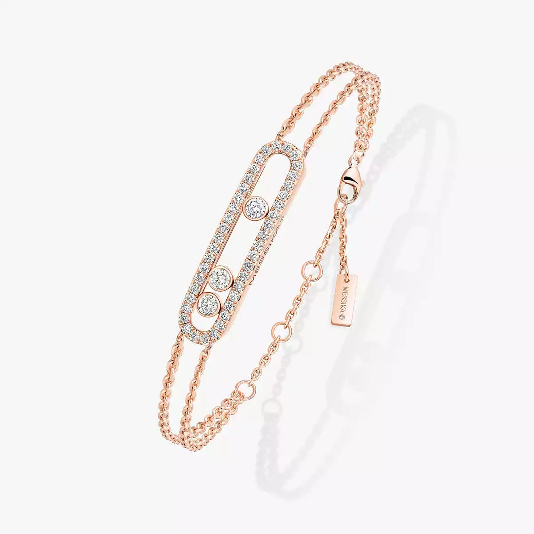 [Super Jewellery] Move Classique pavé bracelet