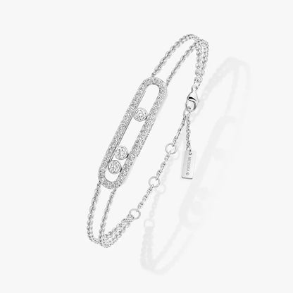 [Super Jewellery] Move Classique pavé bracelet