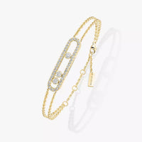 [Super Jewellery] Move Classique pavé bracelet