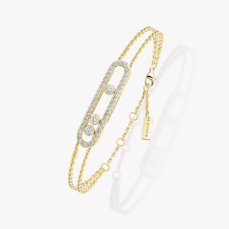[Super Jewellery] Move Classique pavé bracelet