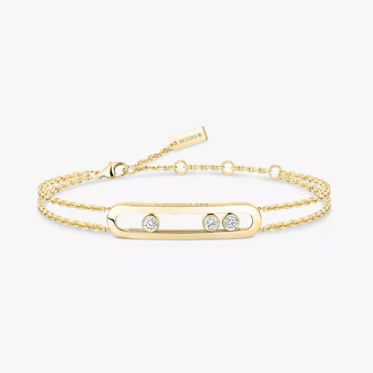 [Super Jewellery]Lucky Eye Diamond Bracelet