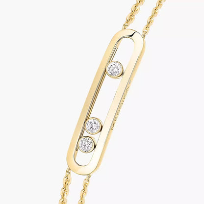 [Super Jewellery]Lucky Eye Diamond Bracelet