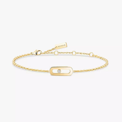 [Super Jewellery]Move Uno Diamond Bracelet