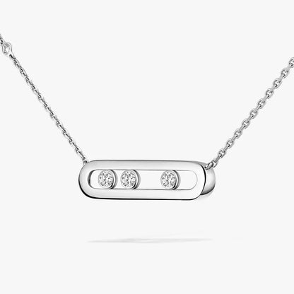 [Super Jewellery] Baby Move Gold Diamond Necklace