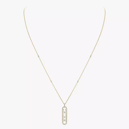 [Super Jewellery]Diamond Necklace Move 10Th