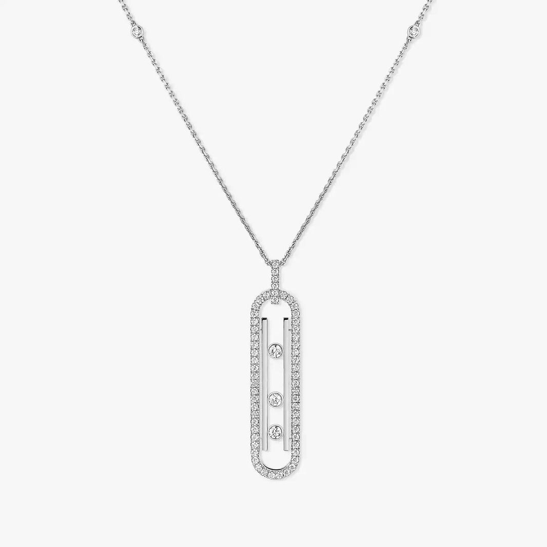 [Super Jewellery]Diamond Necklace Move 10Th