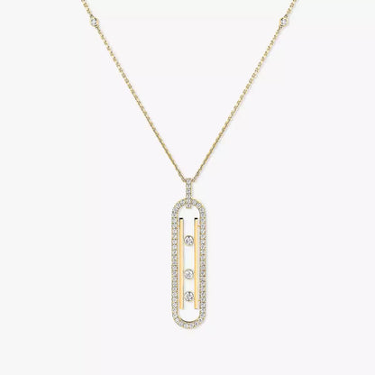 [Super Jewellery]Diamond Necklace Move 10Th