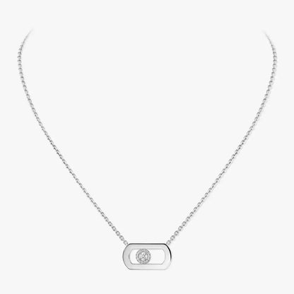 [Super Jewellery]So Move Diamond Necklace in Gold