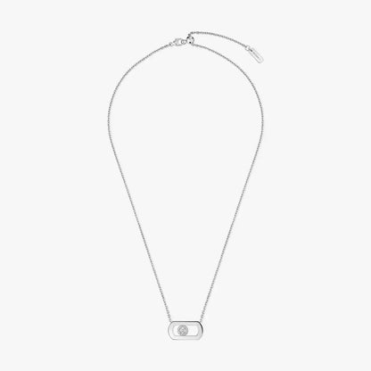 [Super Jewellery]So Move Diamond Necklace in Gold