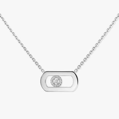 [Super Jewellery]So Move Diamond Necklace in Gold