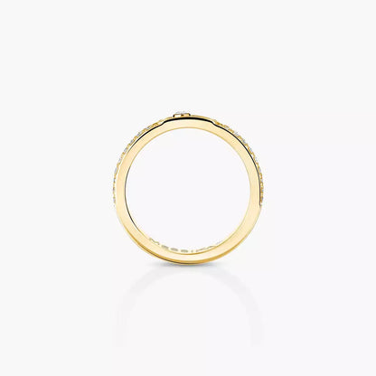 [Super Jewellery]Move Joaillerie Pave_ Diamond Wedding Ring