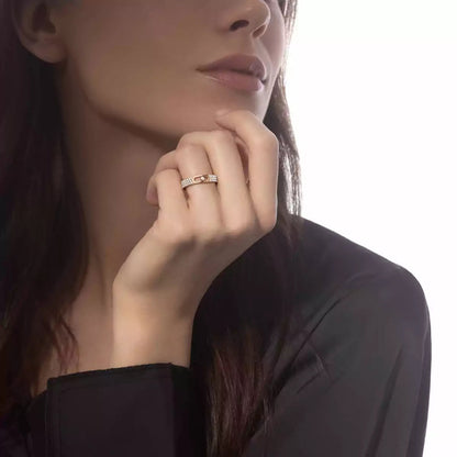 [Super Jewellery]Move Joaillerie Pave_ Diamond Wedding Ring