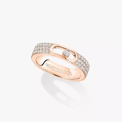 [Super Jewellery]Move Joaillerie Pave_ Diamond Wedding Ring