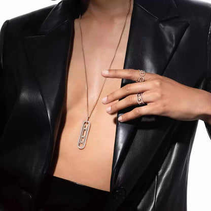 [Super Jewellery]Move 10th Diamond Ring in Gold