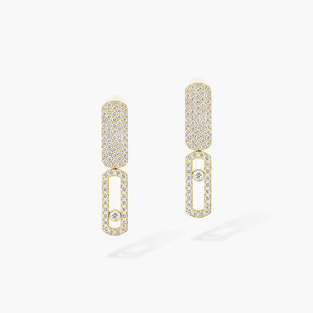 [Super Jewellery]Imperial Move SM Diamond Earrings