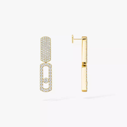 [Super Jewellery]Imperial Move SM Diamond Earrings