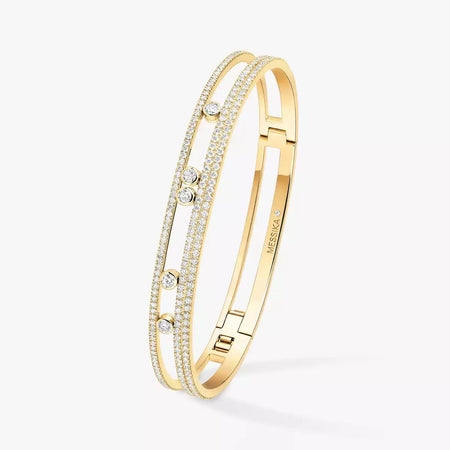 [Super Jewellery]Move Romane pavé bangle
