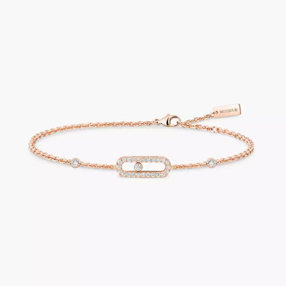 [Super Jewellery]Move Uno Diamond Bracelet