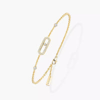 [Super Jewellery]Move Uno Diamond Bracelet
