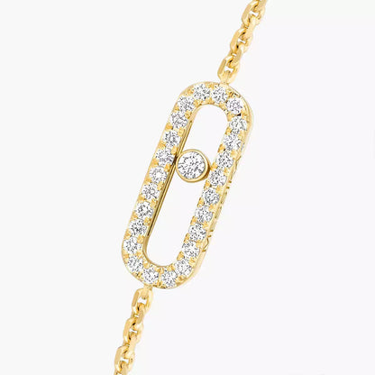 [Super Jewellery]Move Uno Diamond Bracelet