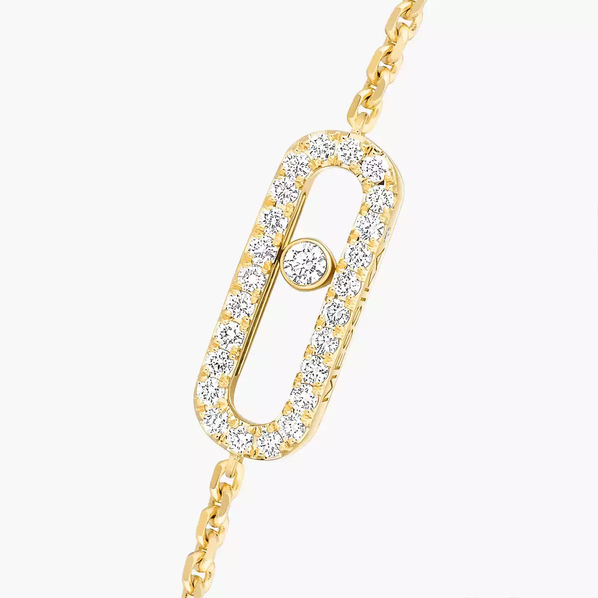 [Super CiCi]Move Uno Diamond Bracelet