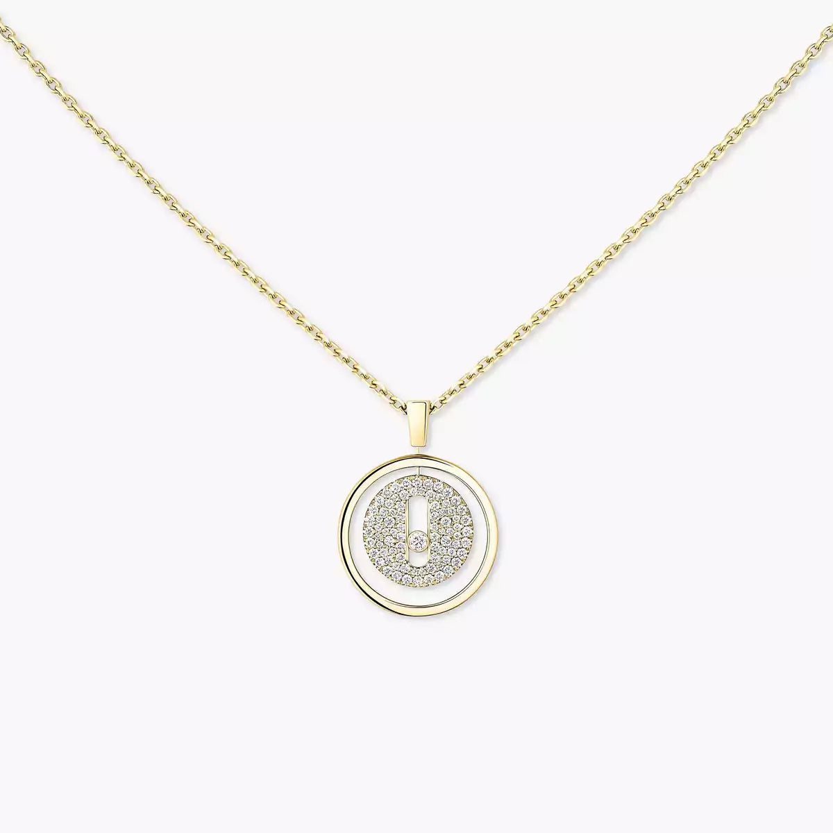 [Super CiCi] Lucky Move Diamond Necklace