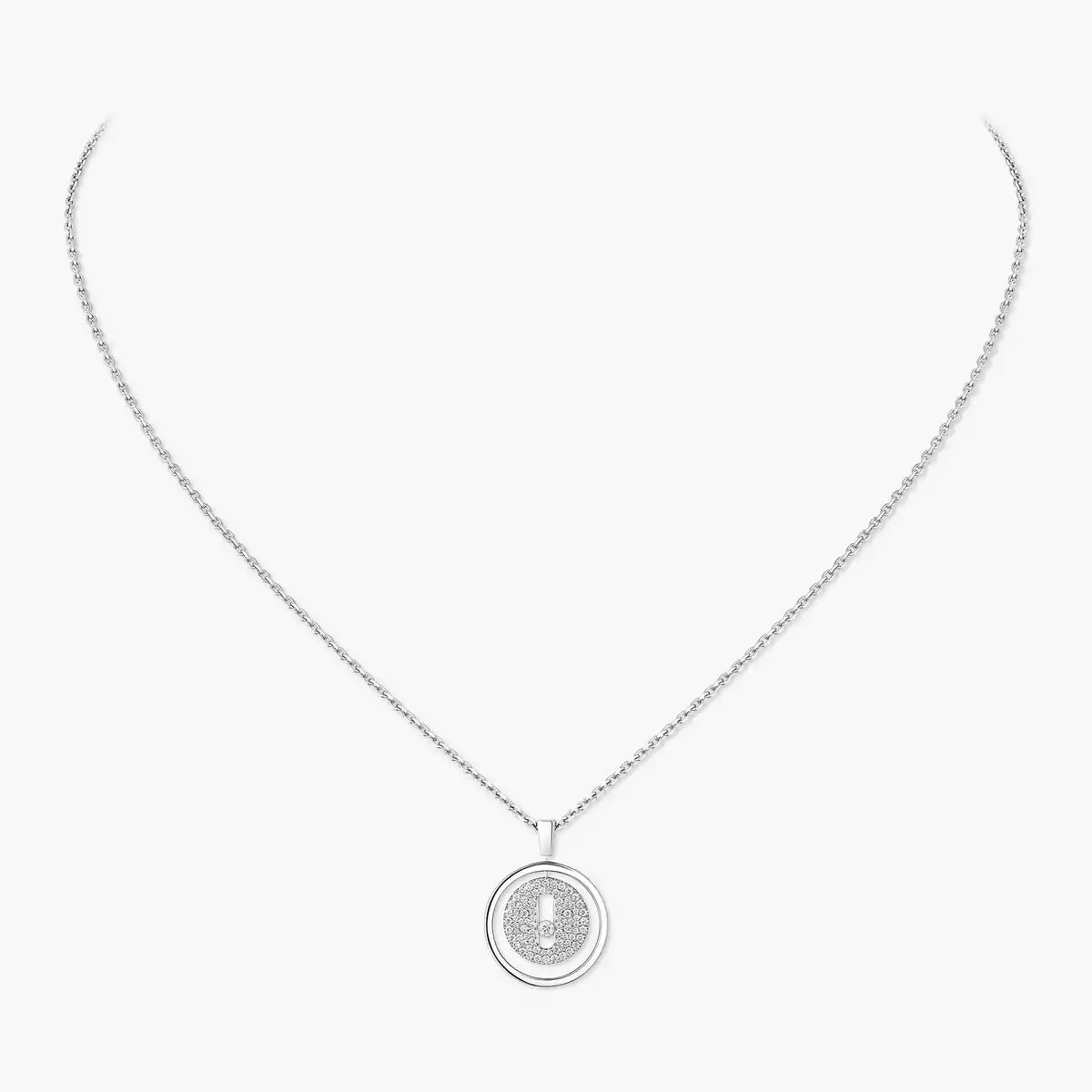 [Super CiCi] Lucky Move Diamond Necklace