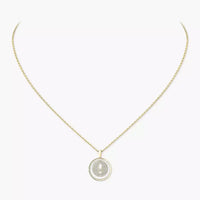 [Super Jewellery] Lucky Move Diamond Necklace