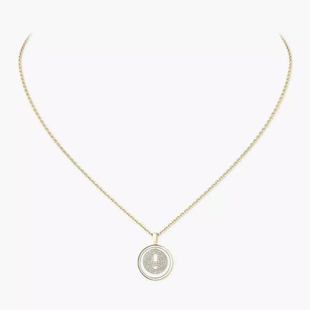 [Super Jewellery] Lucky Move Diamond Necklace