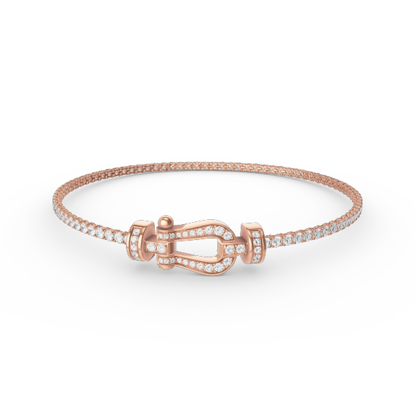 [Super Jewellery]FORCE  HORSESHOE  DIAMOND TENNIS BRACELET