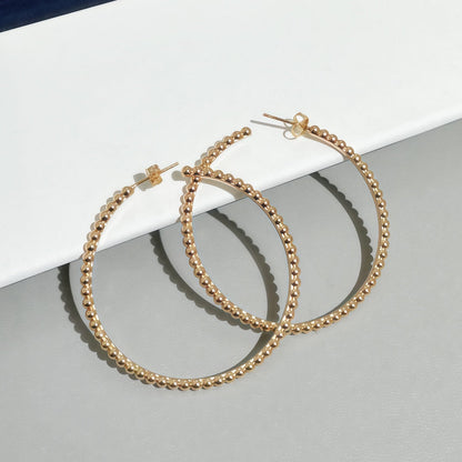 [Super Jewellery] SMOOTH BEAD STUD EARRINGS