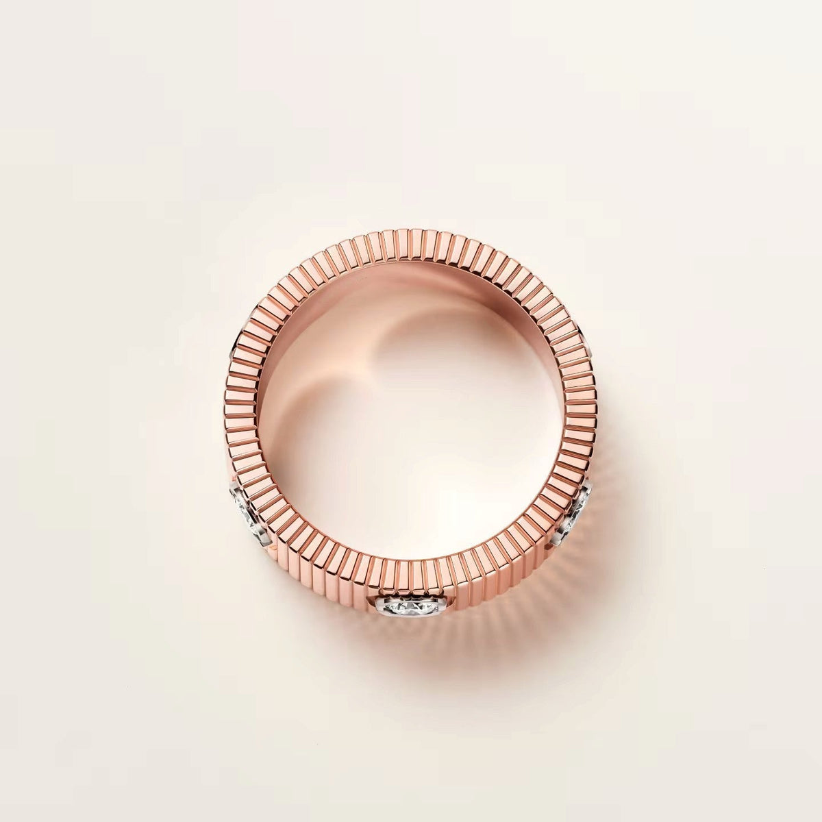 [Super CiCi]LOVE 6.5MM UNLIMITED RING, 6 DIAMONDS