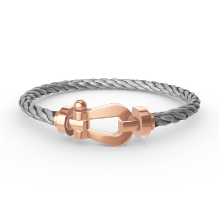 [Super Jewellery]FORCE LARGE HORSESHOE NO DIAMOND BRACELET ROSE GOLD