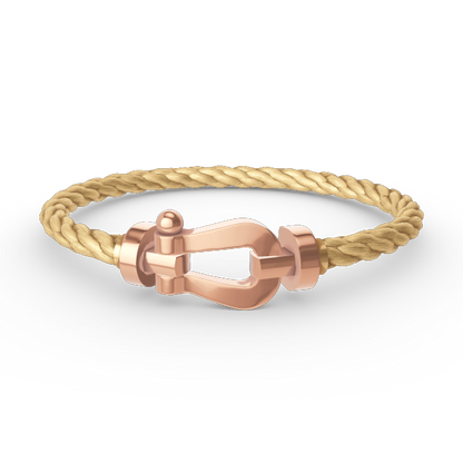 [Super Jewellery]FORCE LARGE HORSESHOE NO DIAMOND BRACELET ROSE GOLD