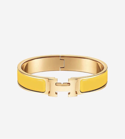 [Super Jewellery]H YELLOW BRACELET