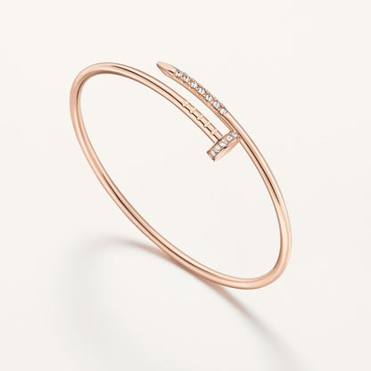 [Super Jewellery]JUSTE BRACELET 2.5MM DIAMONDS NEW