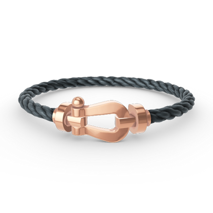 [Super Jewellery]FORCE LARGE HORSESHOE NO DIAMOND BRACELET ROSE GOLD