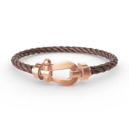 [Super Jewellery]FORCE LARGE HORSESHOE NO DIAMOND BRACELET ROSE GOLD