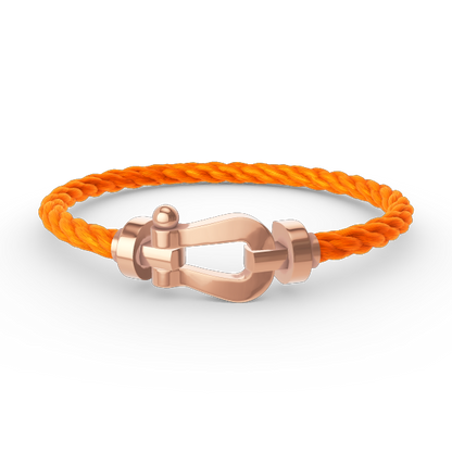 [Super Jewellery]FORCE LARGE HORSESHOE NO DIAMOND BRACELET ROSE GOLD
