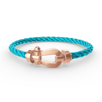 [Super Jewellery]FORCE LARGE HORSESHOE NO DIAMOND BRACELET ROSE GOLD