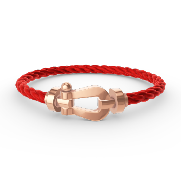[Super Jewellery]FORCE LARGE HORSESHOE NO DIAMOND BRACELET ROSE GOLD
